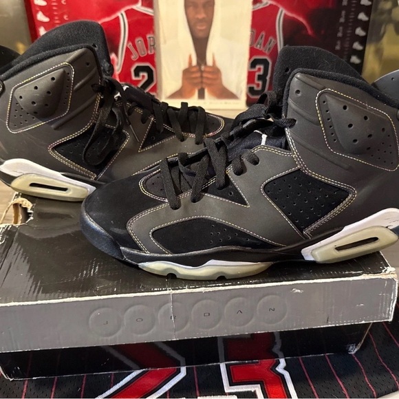 Size 11.5 - Air Jordan 6 Retro Lakers